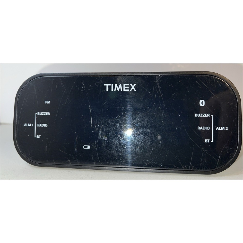 Timex T331 Digital Alram Clock Radio‎ Bluetooth MP3 Player Speaker